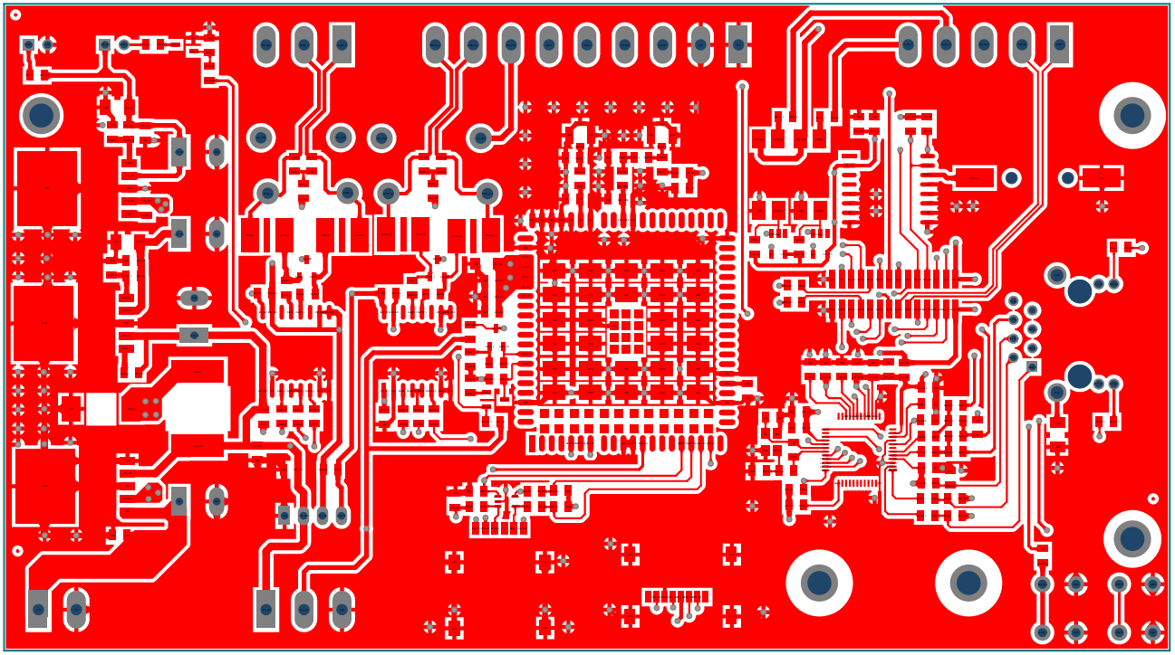 2D design layout for Dual-core 32-bit Microcontroller for IoT Solutions